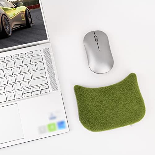 Large Mouse Wrist Rest Bean Bag, Ergonomic Mouse Support Pad Filled Ergo Beads for Computer, Laptop, PC Gaming (Green) - Image 5
