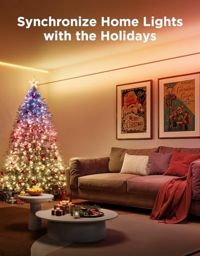 Govee RGBWWIC Strip Light with Skyline Kit 13.1ft, Smart Control, APP, WiFi - Image 5