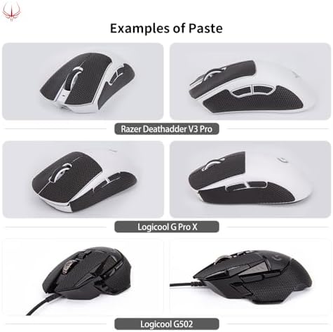 HOTLINEGAMES New 2.0 Mouse Anti Slip Grip Tape Compatible with Logitech G Pro X2 Superstrike Lightspeed, G Pro X Superlight 2 / Superlight, Gaming Mice Skins, Sweat Resistant, Professional Upgrade - Image 7
