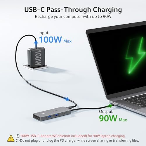 Acer USB-C Docking Station Dual Monitor, 9-in-1 Laptop Dock with 2 HDMI - Image 6