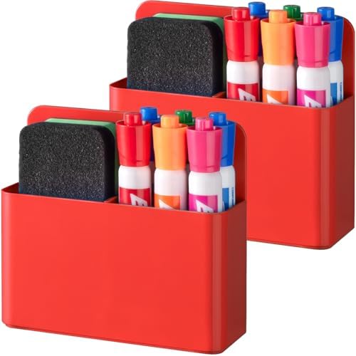 BEYGORM Plastic Magnetic Pen Holder, Powerful Magnet, 2 Pack by BEYGORM
