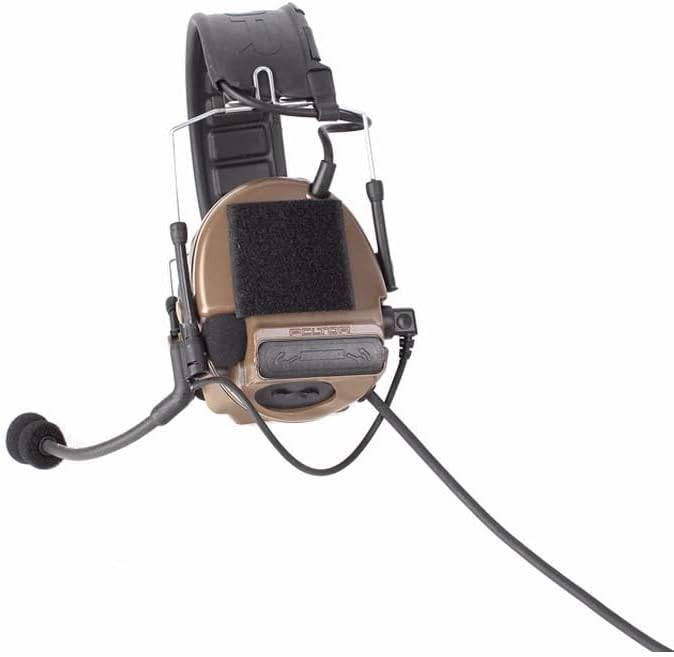 6 Packs Tactical Headphone Cable Storage Board Fastening Cable Ties Strap for Helmet Headset Walkie-Talkie Wire Hook and Loop Sticker(Black,Gren,Tan) - Image 5