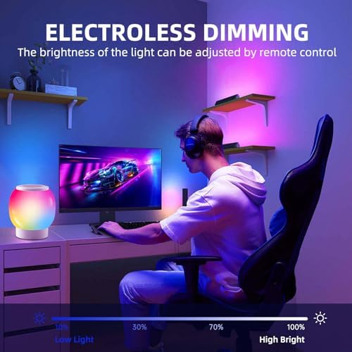 RGB Ambient Night Light, Touch Control, Stepless Dimming - Image 5