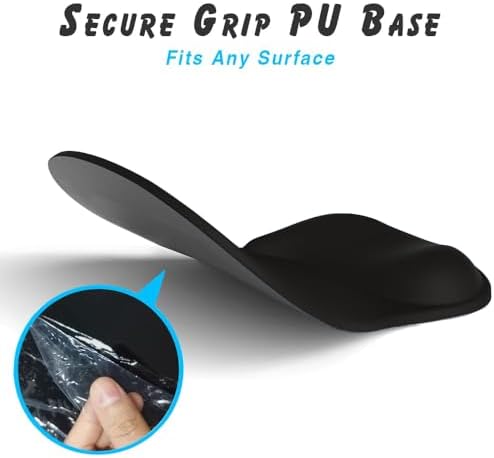 DEMON CHEST ErgoComfort Gel Wrist Rest Mouse Pad-Ergonomic Office Mousepad with Wrist Support-Non-Slip, Design Desk Accessories Mat for Home&Game Decor (06Transparent) - Image 5