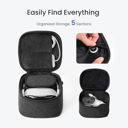 KIWI design P4 Carry Case for Quest/Vision, Fit Original Strap & Controller - Image 6
