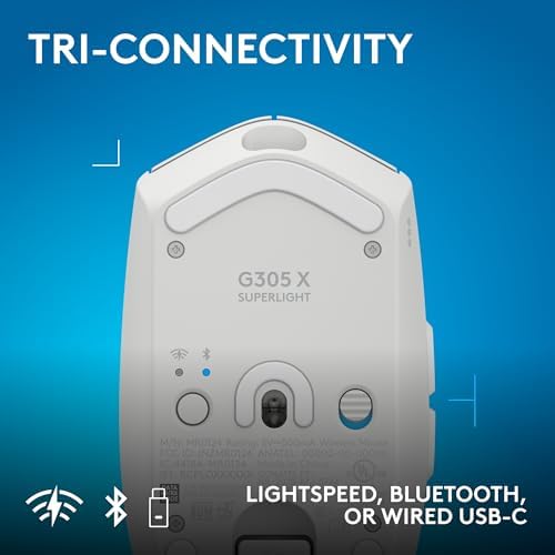 Logitech G305 X Superlight Wireless Gaming Mouse - White - Image 5