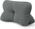 Lumbar Support Pillow Back Pain – Corduroy Reading Pillow Bed Sofa Chair by SCNUT