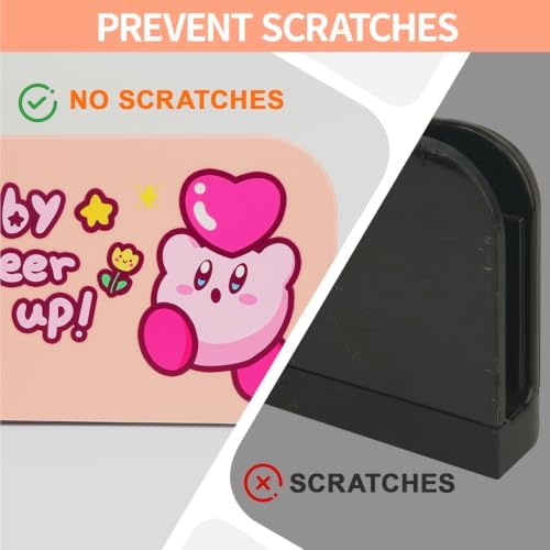 TIKOdirect Faceplate Cover for Nintendo Switch 2 Charging Dock, Hard PC Slim Shell Anti-Scratch [No Screwdriver Installation] Faceplate Protection Shell Case for Switch 2 Dock, Pink K - Image 3