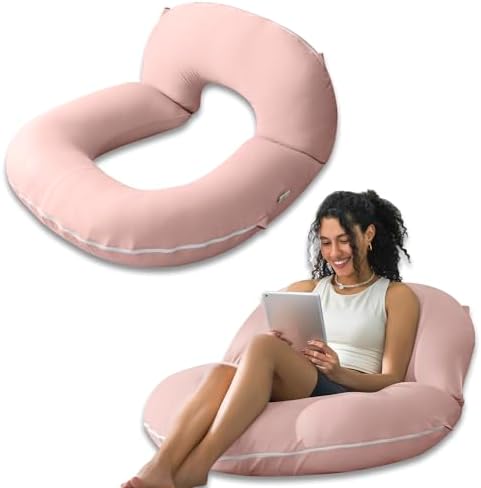 INSEN Reading Pillow, Back Pillow for Sitting in Bed and Couch, Gaming Pillow for Adults, Sit Up Support for Bed by INSEN
