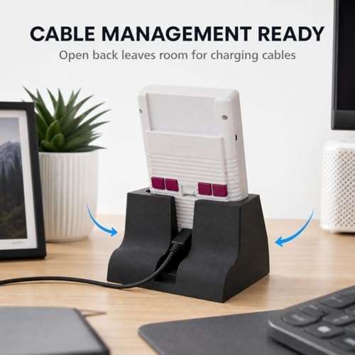 Desktop Gaming Stand for Retroflag GPi CASE – Upright Display Dock | Cable-Free Design | Stable Non-Slip Base for Retro Handheld Console Accessories - Image 6