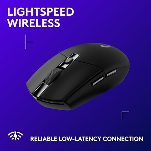Logitech G305 Lightspeed Wireless Gaming Mouse - Black - Image 3