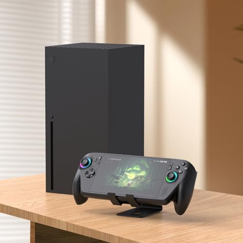 Handheld Console Stand for ASUS ROG Ally X/for Switch 2/for Legion Go/for Steam Deck Handheld Game Console Desktop Stand Holder Mount (Black) - Image 6