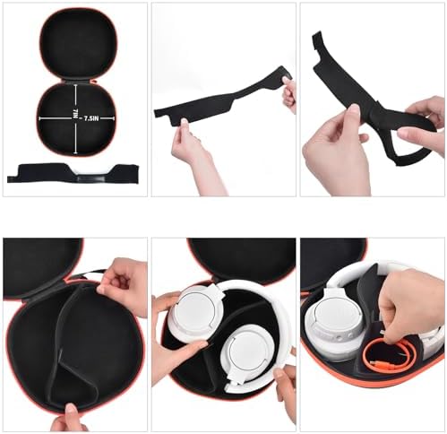 Comecase Headphone Case for JBL Tune 770NC，for JBL Live, 770NC, 660NC, 650B - Image 3
