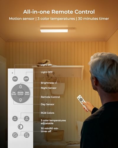 Rechargeable Motion Sensor Closet Light, Ceiling Light for Pantry, Garage - Image 4
