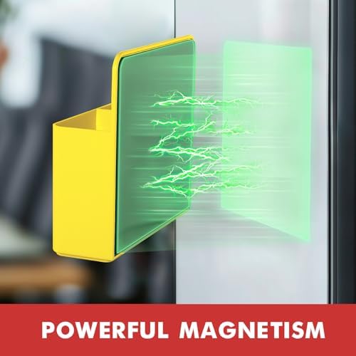 BEYGORM Plastic Magnetic Pen Holder, Powerful Magnet, 2 Pack - Image 3