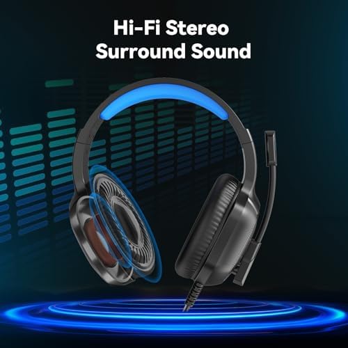 IMYB A36 Gaming Headset with Mic Stereo Headphones for Pc PS5, Xbox - Image 2