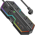 4000J Gaming Surge Protector Power Strip with USB Ports by Greenboxinnovations