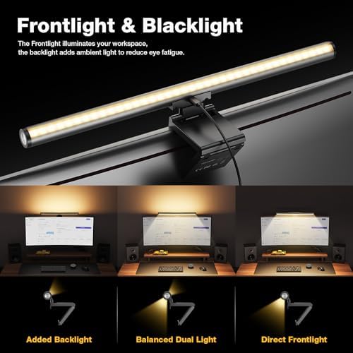 Douxlife Monitor Light Bar Eye-Care Computer Screen Lamp for Home Office - Image 2