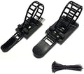 50pcs 2 Sizes Adjustable Adhesive Cable Ties Cable Clips Wire Strap Cord Clamp for Cable Management at Home and Office + 100pcs Nylon Zip Ties by Makarios