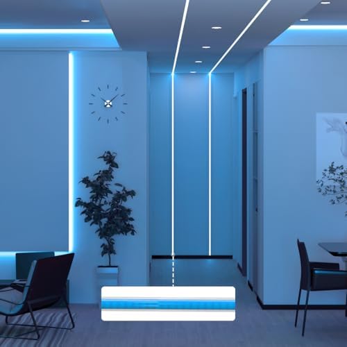 BTF-LIGHTING UL Listed Blue Color 3mm Width FCOB COB LED Strip Light - Image 7
