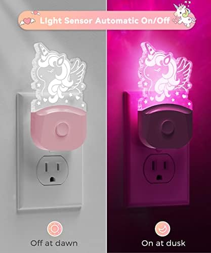 L LOHAS LED Kids Night Light, Cute Horse Night Light for Kids, Colored Mode - Image 2