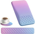Ospelelf Keyboard Wrist Rest Pad for Computer, Ergonomic Large Mouse Pad with Wrist Support, Office Arm Rest, Purple by OspelelfOfficeSupplies