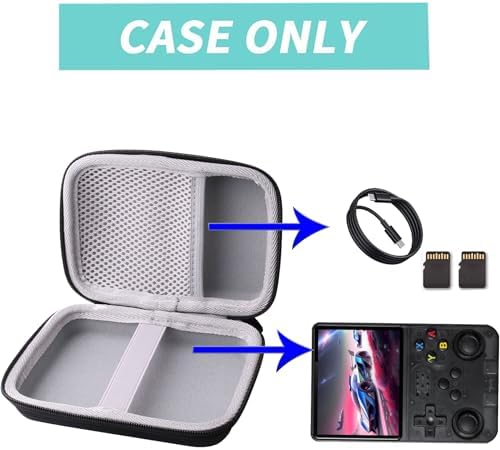 Hard Carrying Case Compatible with R40S Pro/R35 Plus/R36S Retro Handheld Game Console (for R36S) - Image 4