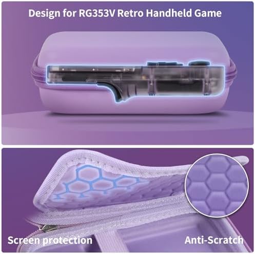 PAIYULE Travel Carrying Case for R36S RG353V RG353VS Handheld Game Console - Image 3
