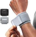 CAMBIVO 2 Pack Wrist Brace for Carpal Tunnel with wraps, Gray | Wrist Support, Adjustable Wrist Wraps for Weightlifting, Tendonitis, Pain Relief, Sleeping, Night, Gym, Neoprene, Both Hands by CAMBIVO