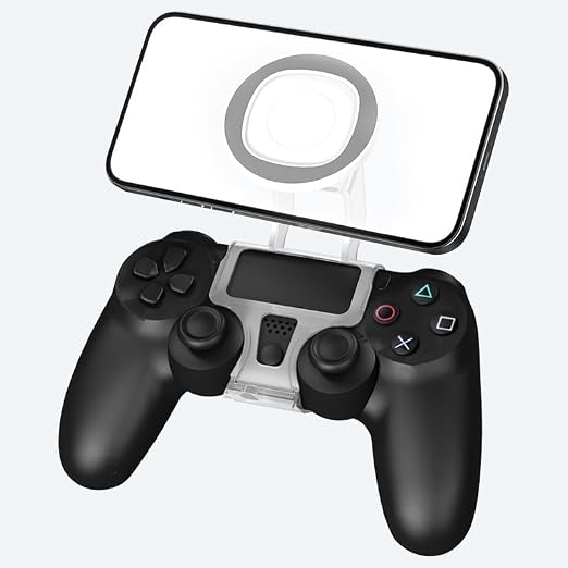 NBCP Magnetic Phone Mount for PS4 DualShock 4 Controller, Controller Phone Holder, MagSafe Compatible Mobile Gaming Clip for iPhone & Android - Image 7