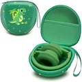 Kids Headphones Case for Folding Headphone, Dinosaur Green(Case Only) by LTGEM