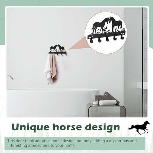 Reallnaive Horse Over The Door Hooks Room Decor - Image 5