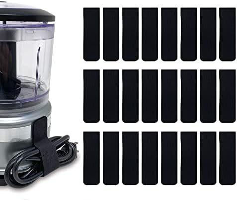 Cable Clams by Wrap-It Storage - 3" (24-Pack) Black by Wrap-ItStorage