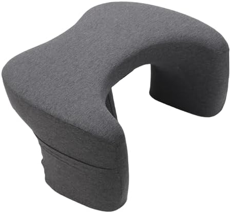 Sonew Reading Pillow Lap Desk with Base Ergonomic Portable Laptop Desk for Bed Couch Floor Support for Reading Writing Working Gaming Compact Lap Desk for Home Dorm Travel - Image 5