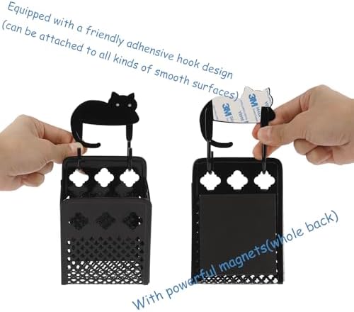 2 Pack Magnetic Pen Holder, Strong Magnet Dry Erase Marker Holder - Image 4