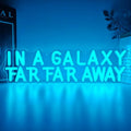 In A Galaxy Neon Sign Star Movie LED Sign for Game Room Bedroom Adjustable in A Long Time Ago A Galaxy Far Far Away Neon Wall Art for Fans Christmas Holiday Gifts by JeanchrlNEONLIGHTUPSIGNS