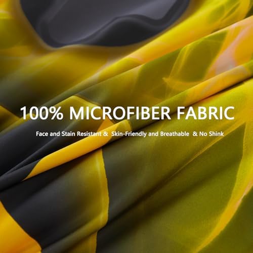 ZRNBAST Boys Gamer Comforter Set, Queen Bed in a Bag Gold Gaming Bedding - Image 6