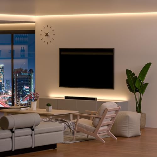 BTF-LIGHTING 3mm Width Ultra Thin COB LED Strip Light Warm White 3000K - Image 6