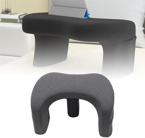 Sonew Reading Pillow Lap Desk with Base Ergonomic Portable Laptop Desk for Bed Couch Floor Support for Reading Writing Working Gaming Compact Lap Desk for Home Dorm Travel - Image 2
