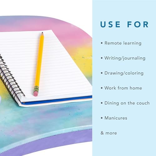 LAPGEAR MyStyle Lap Desk – Sunset Watercolor, Fits 15.6” Laptops - Image 4