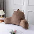 A Nice Night Khaki Reading Pillow, 17" Bed Wedge Pillows with Arms, M by ANICENIGHT