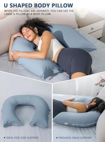 INSEN Reading Pillow, Back Pillow for Sitting in Bed and Couch, Gaming Pillow for Adults, Sit Up Support for Bed - Image 4