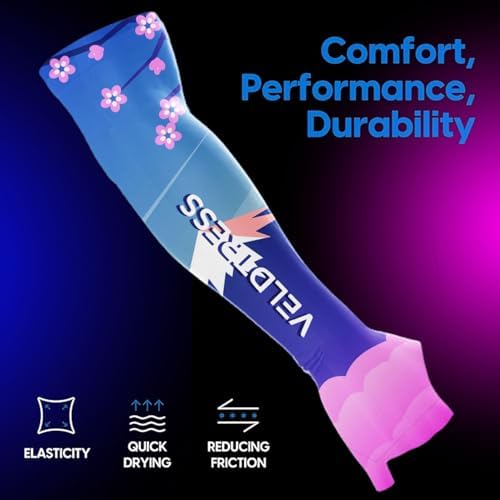 Gaming Arm Sleeve for PC Gamers - Breathable Wrist & Forearm Support, Ideal for FPS Aiming, Koi & Sakura Designs - Image 2
