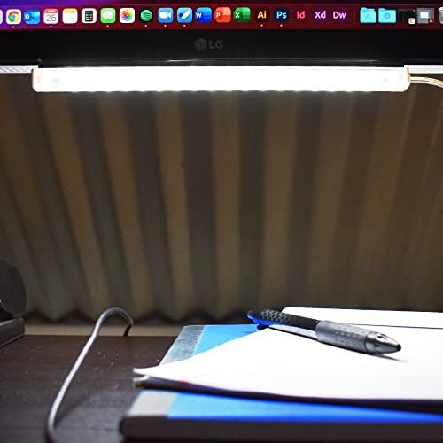 TrueColor USB LED Under Cabinet Light Bar, Frosted Cover, 12 in, Daylight - Image 6