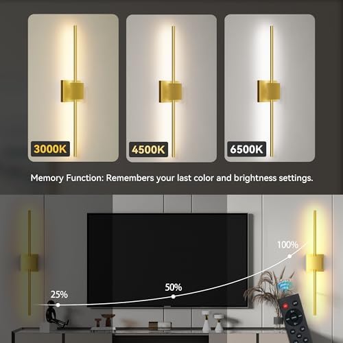 Torchlet Battery Operated Wall Sconces Set of 2, Rechargeable Wall Lights - Image 6