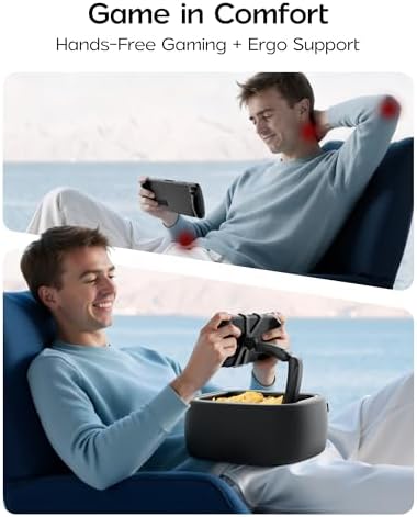 LULULOOK Gaming Pillow Stand for Steam Deck OLED & LCD & 4.7-14.6" Tablet - Image 3