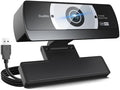 4K Webcam for PC - 4K Ultra HD Computer Camera with PDAF Autofocus, AI Noise-Canceling Mic, USB Plug & Play, 80° FOV & Auto Lighting Correction for Laptop & Desktop (Social Streaming Video Call​)​ by XOCLON