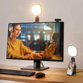 NEEWER BASICS 5" Monitor Light with Stand, Zoom Lighting for Video Conference, 10W Bi Color Edge Lit CRI95 USB LED Panel Ring Light for Desk Computer Laptop Webcam Video Call Streaming Recording, NL10 by Neewer