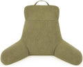 Reading Pillow with Arms for Bed Sitting Up, 24 Inch, Dark Green by EASTSNOW