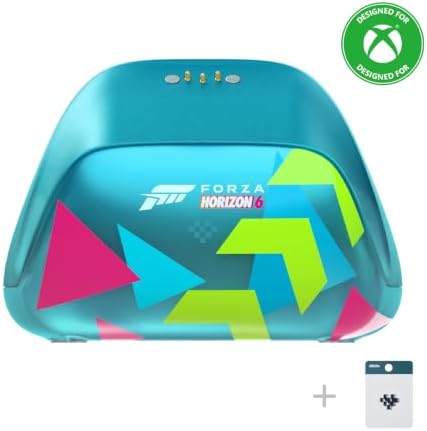 8BitDo Xbox Wireless Controller Charging Dock with 1100mAh Battery Pack, Magnetic Secure Charging & Light Adjustment for Xbox Series X|S - Officially Licensed - Forza Horizon 6 Limited Edition - Image 2